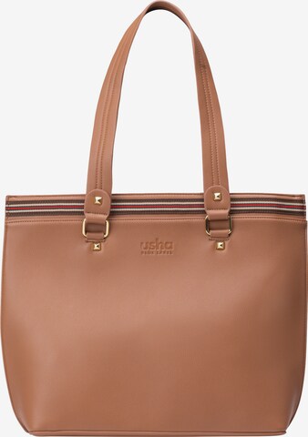 usha BLUE LABEL Shopper in Braun: predná strana