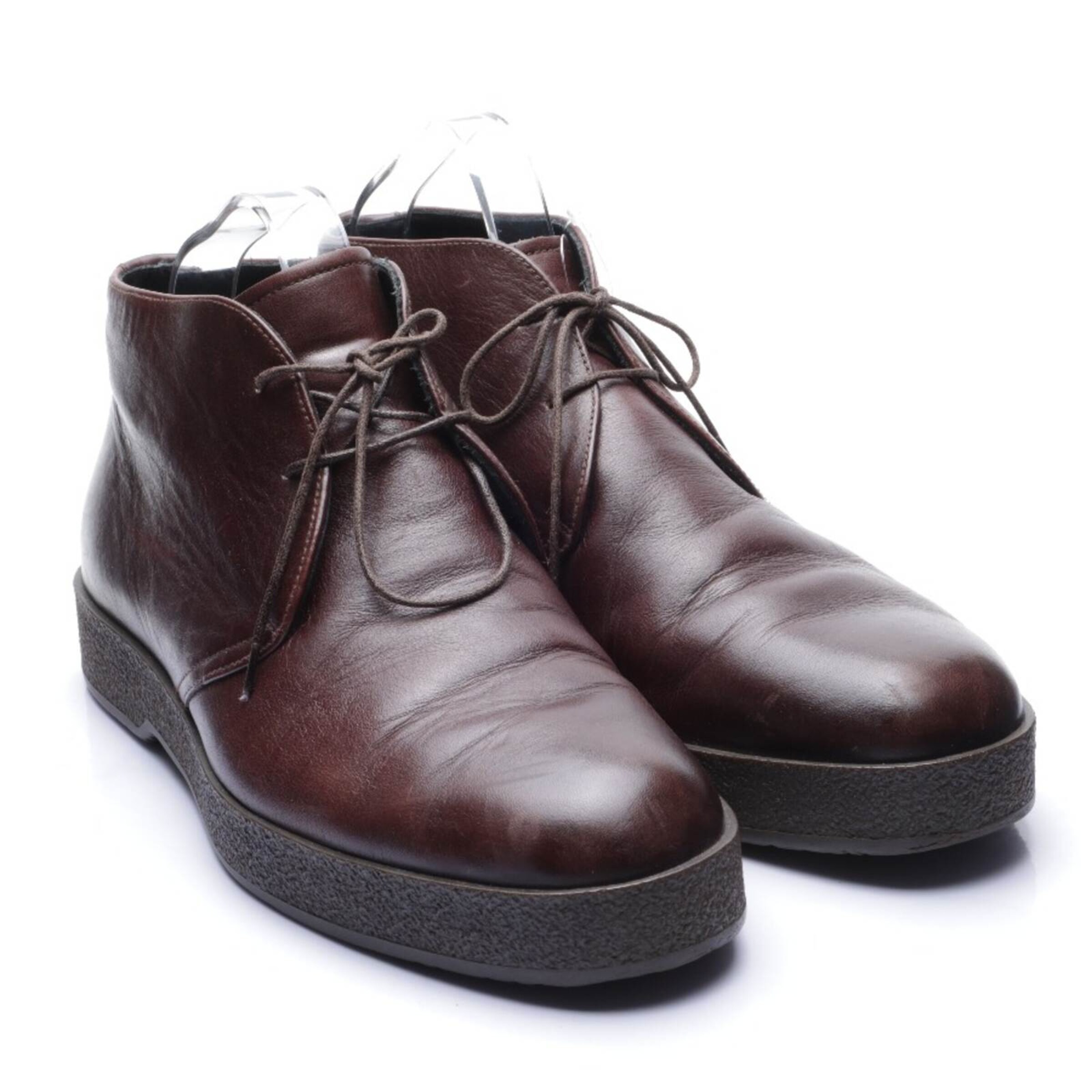 Zegna Stiefeletten 41 in Rot: Vorderseite