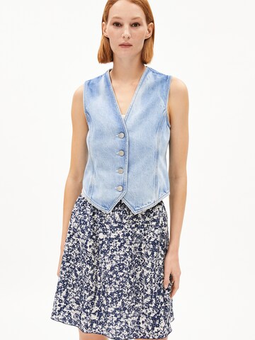 ARMEDANGELS Vest 'Sineraa' in Blue: front