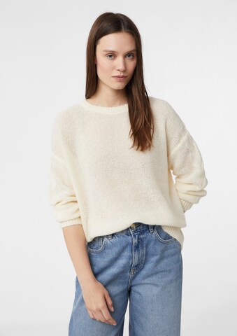 Pull-over COMMA en beige : devant