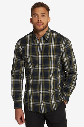 JAY-PI Regular fit Button Up Shirt in Green: front