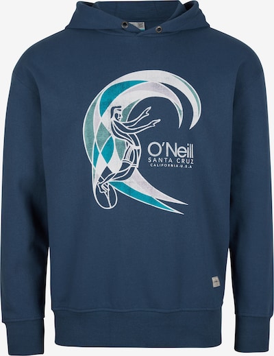 O'NEILL Sweatshirt i mørkeblå / jade / pastelgrøn / hvid, Produktvisning