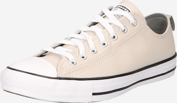 CONVERSE Platform trainers 'Chuck Taylor All Star' in Beige: front