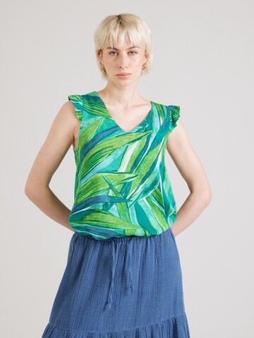 Camicia da donna 'ONLALMA' di ONLY in verde: frontale