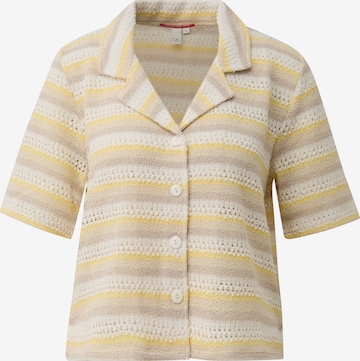 Cardigan QS en beige : devant