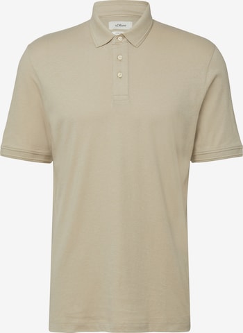 s.Oliver Shirt in Beige: voorkant