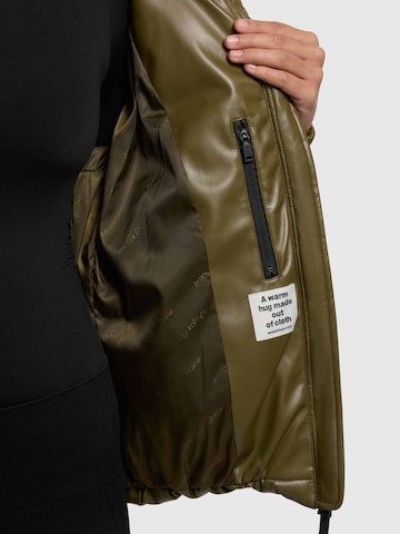 khujo Winter Jacket 'Khalia' in Green