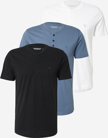 mėlyna Abercrombie & Fitch Marškinėliai: priekis