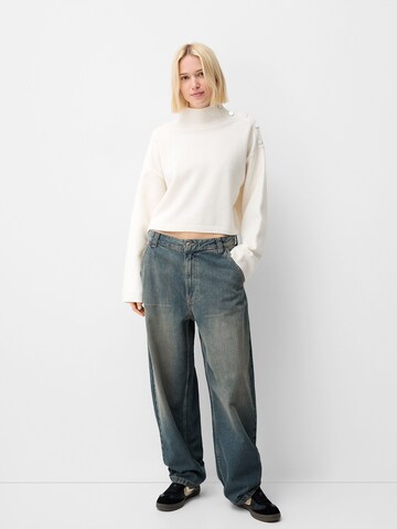 Wide leg Jeans di Bershka in blu