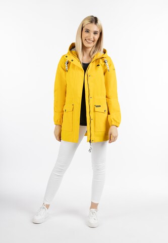 Schmuddelwedda Weatherproof jacket in Yellow