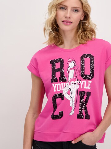 monari Sweatshirt 'Frau Rock' in Pink