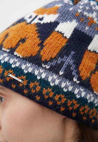 Finn Flare Strickmütze in Blau