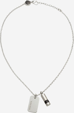 DIESEL Halsband i silver: framsida