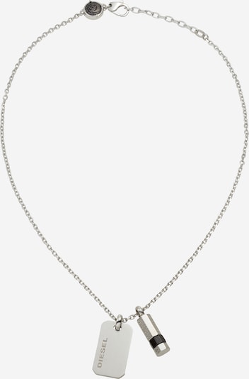 DIESEL Halsband i svart / silver, Produktvy