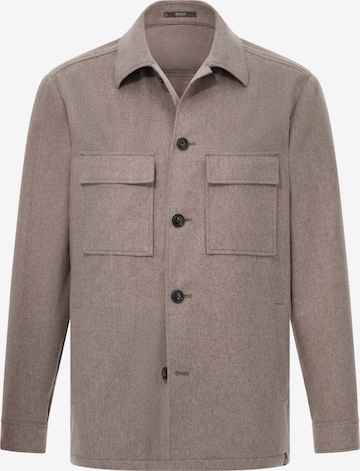 Veste mi-saison Boggi Milano en gris : devant