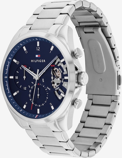 TOMMY HILFIGER Zegarek analogowy w kolorze niebieski / srebrnym, Podgląd produktu
