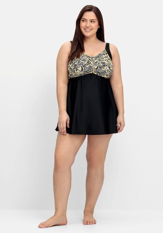 Bustier Tankini SHEEGO en noir