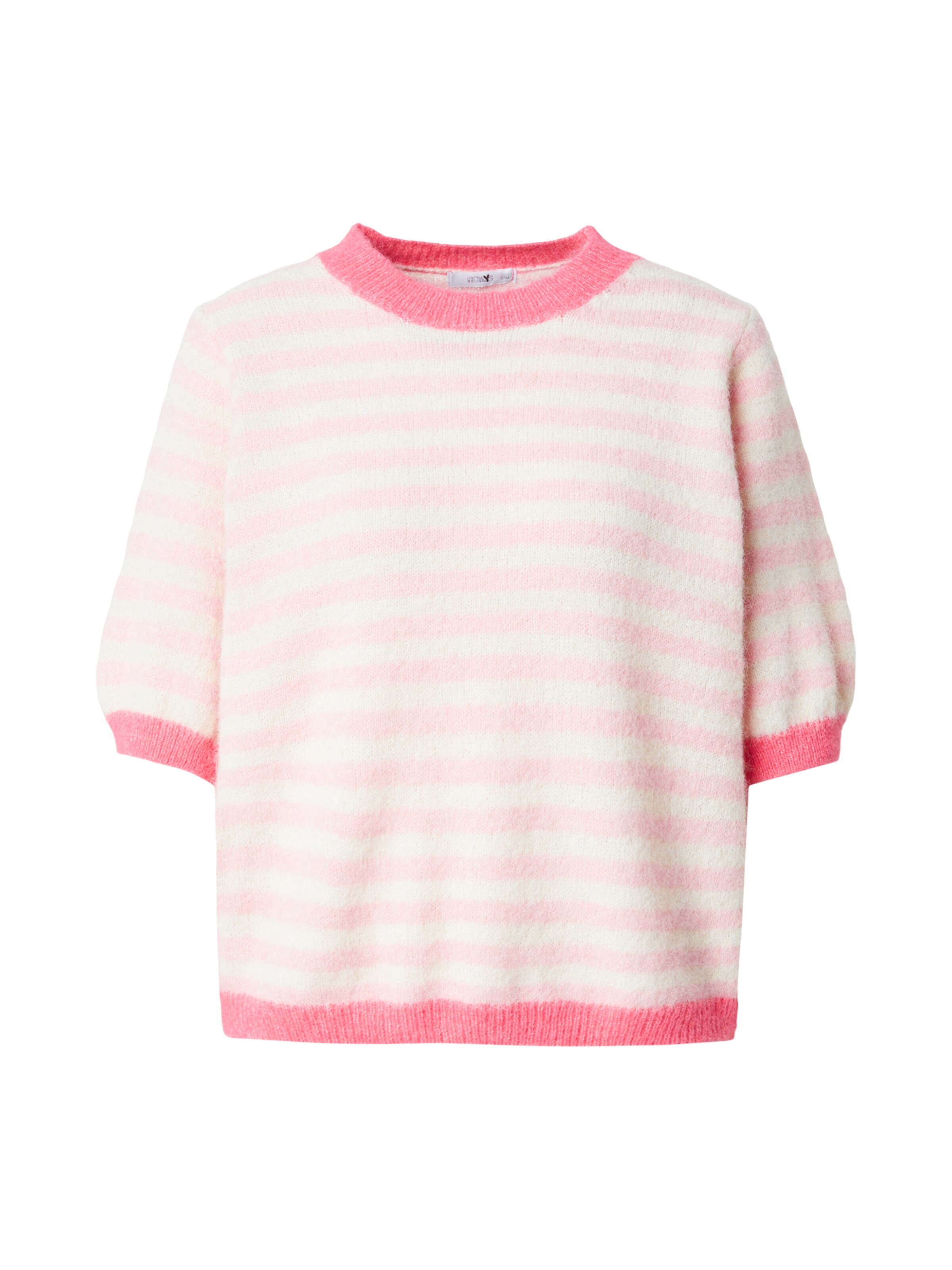 Hailys Pullover 'Hi44lda' em XS-S em rosa / cor-de-rosa / branco, Vista do artigo