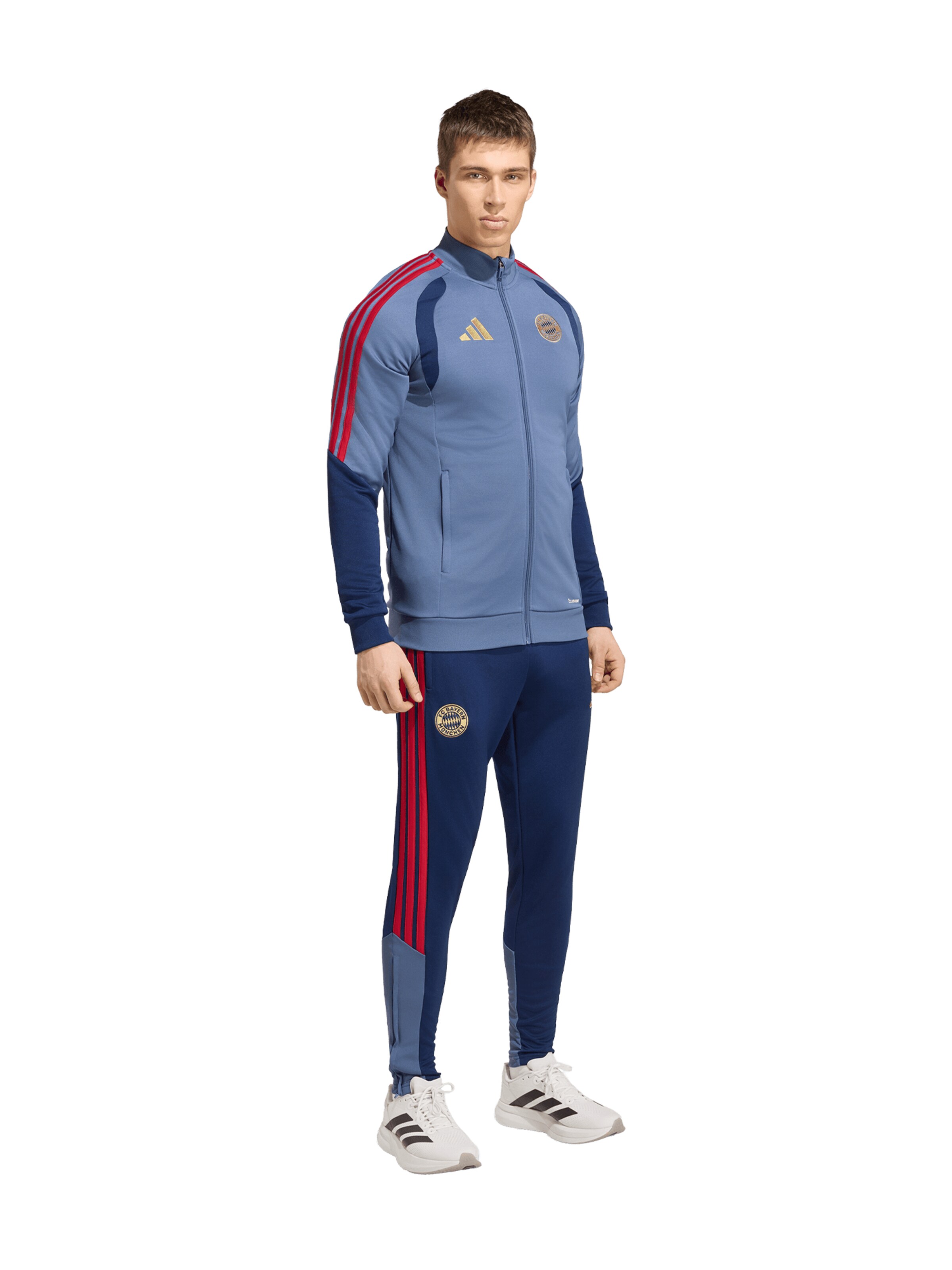 ADIDAS PERFORMANCE Tracksuit in Blue: front
