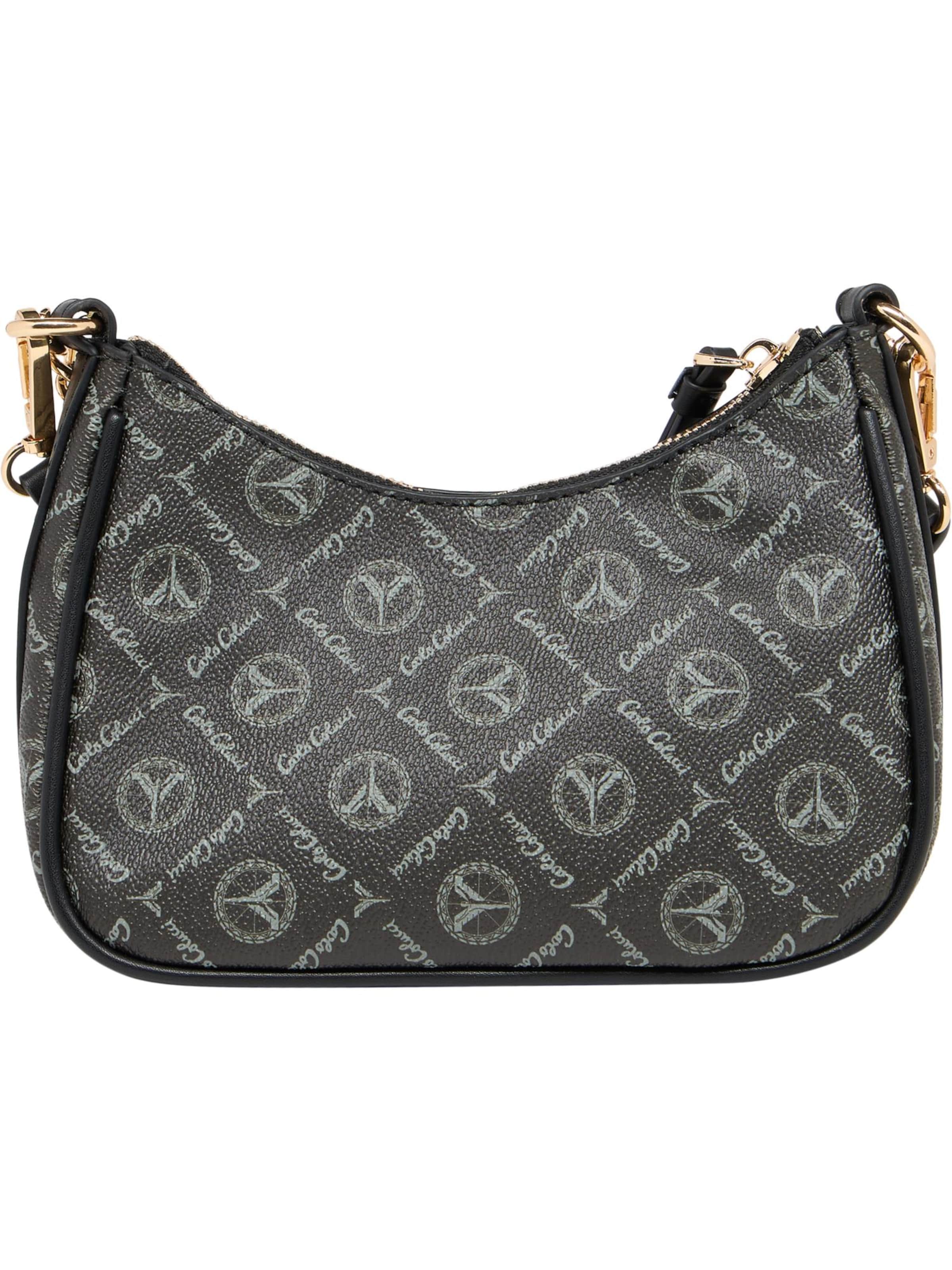 Sac à bandoulière ' Del Vecchio ' Carlo Colucci en noir