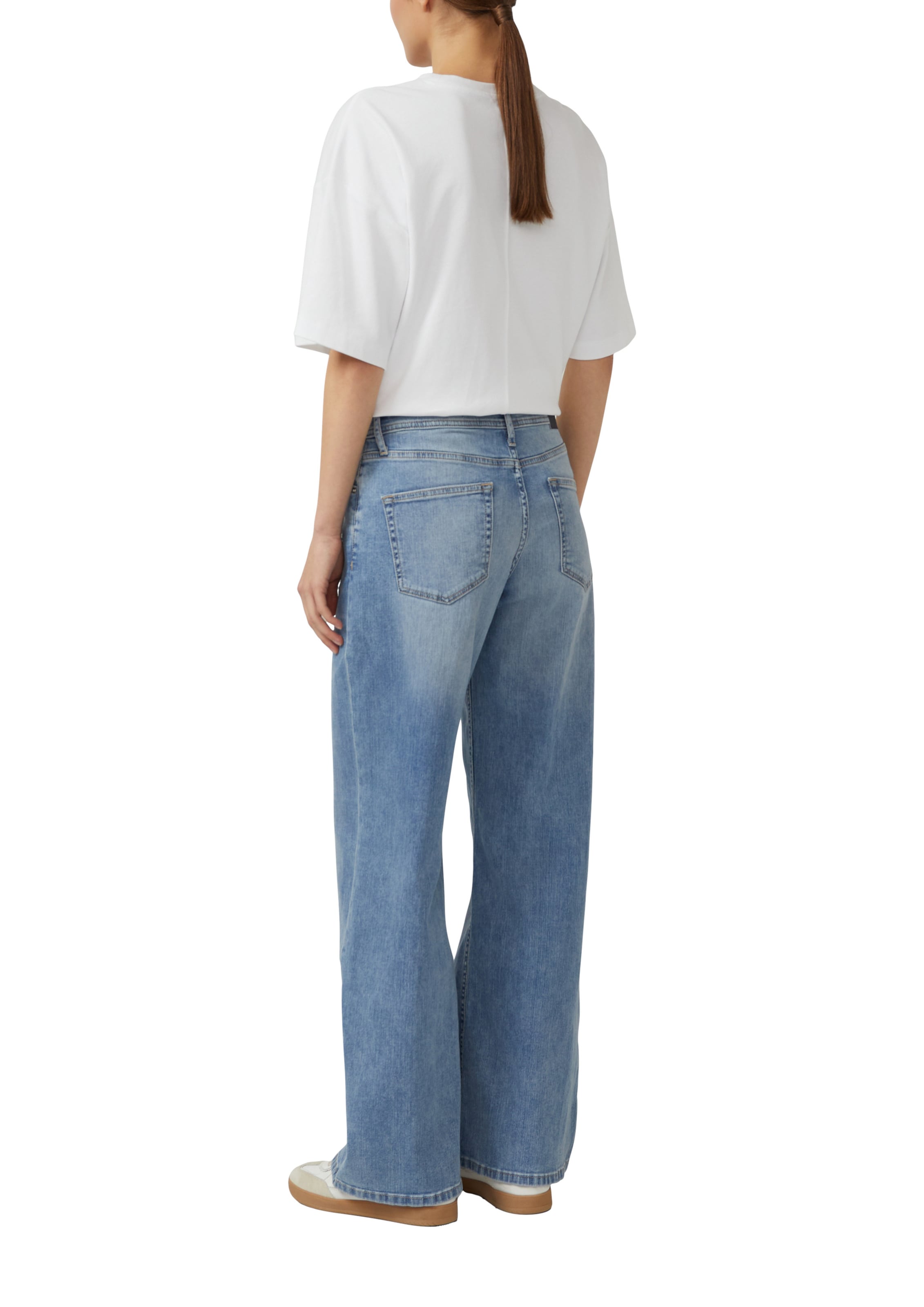 s.Oliver Wide leg Jeans ' SURI ' in Blue