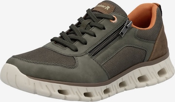 Rieker Sport Sneakers laag in Groen: voorkant