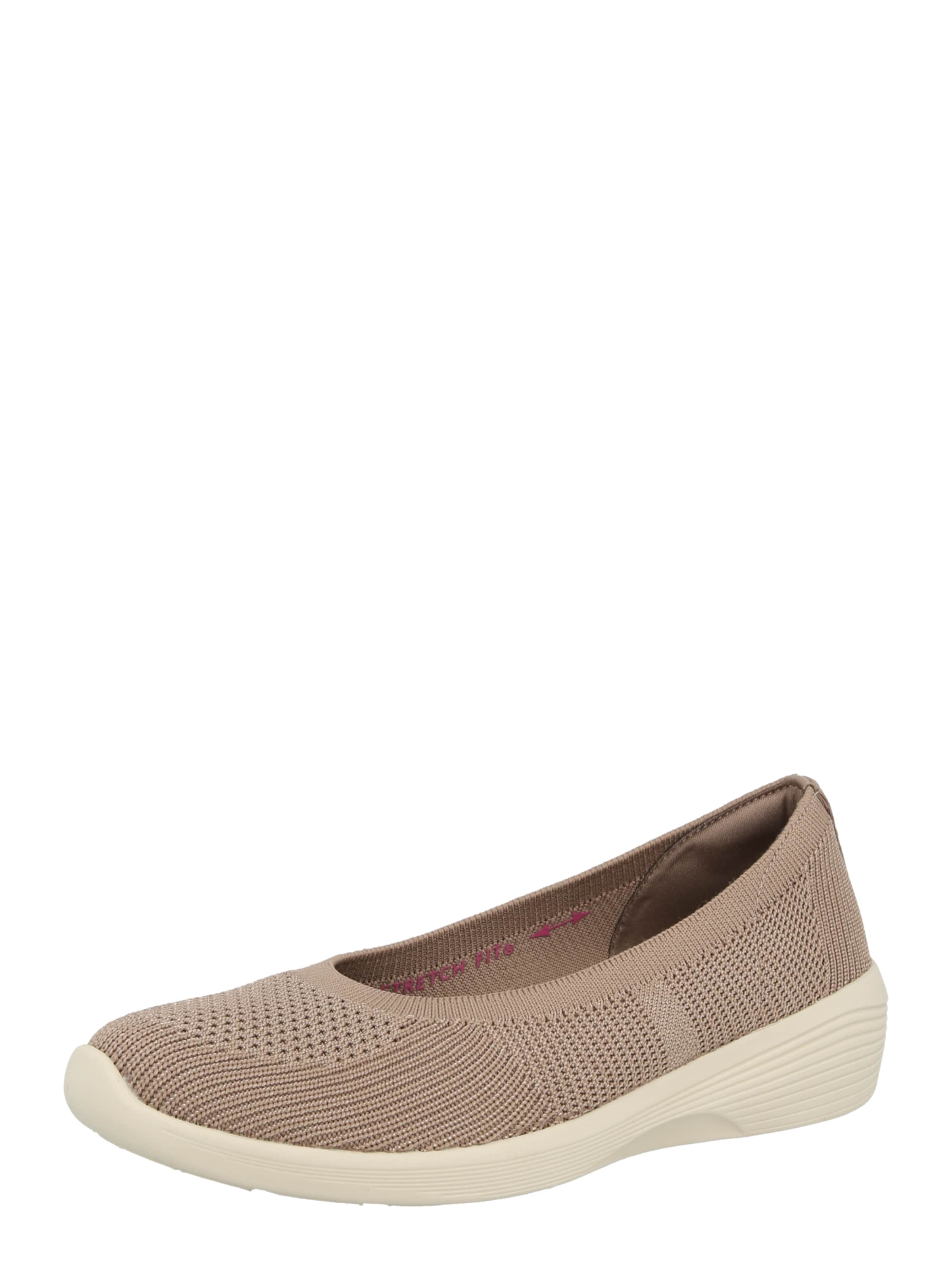 Scarpa slip-on 'ARYA - FANCY YOU' di SKECHERS in marrone: frontale