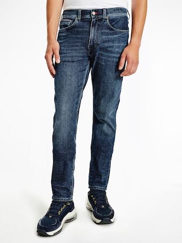 TOMMY HILFIGER Tapered Jeans in Blauw: voorkant