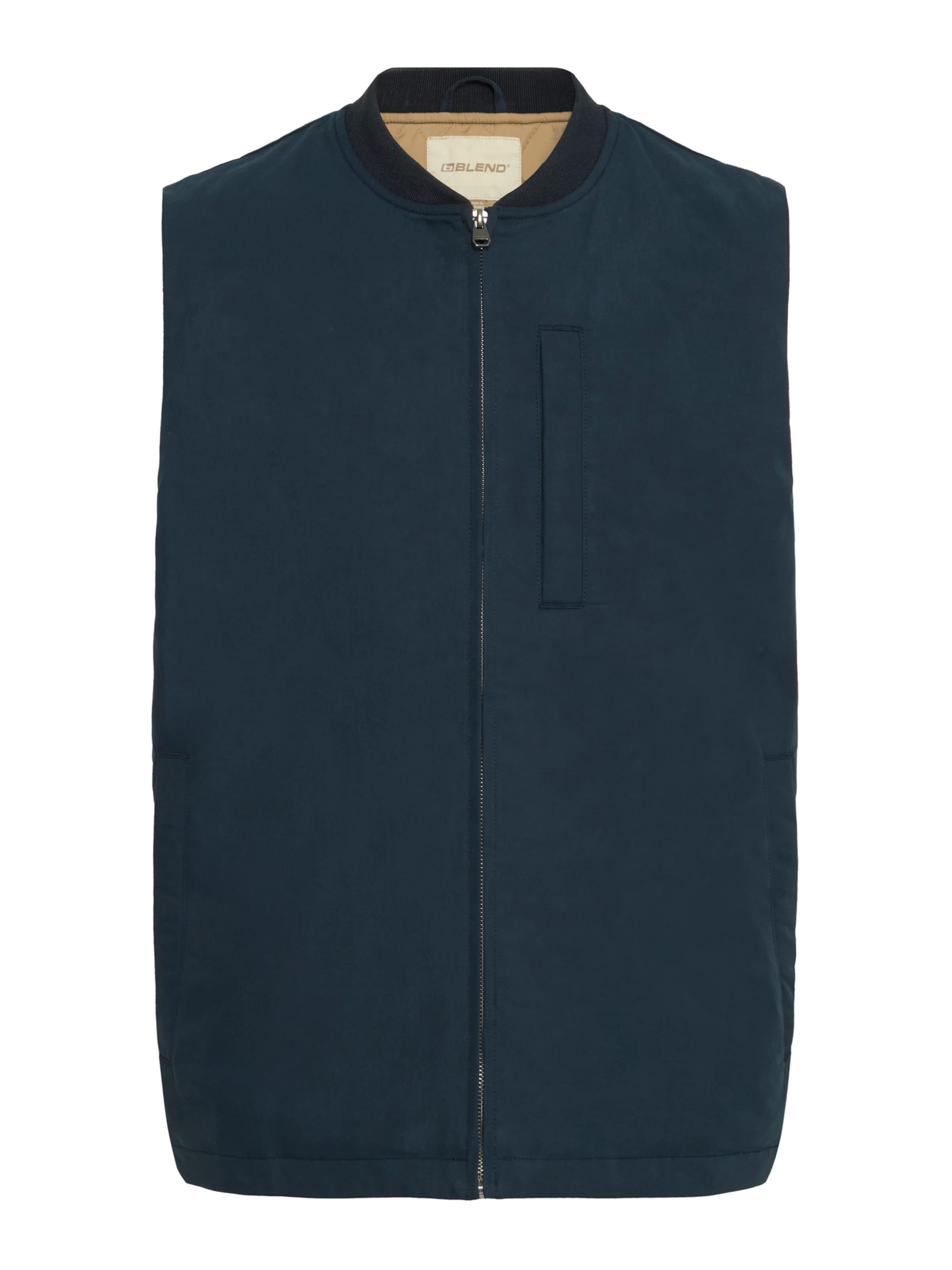 BLEND Vest 'BHELLERY', värv sinine: eest vaates