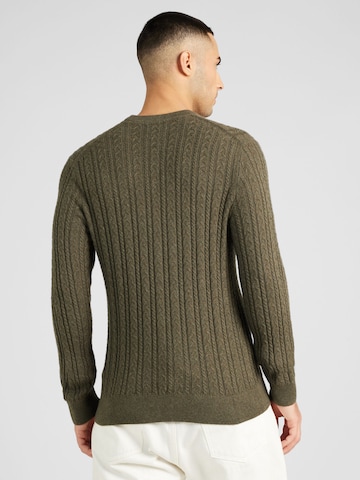 Abercrombie & Fitch Sweater 'HOLIDAY' in Green