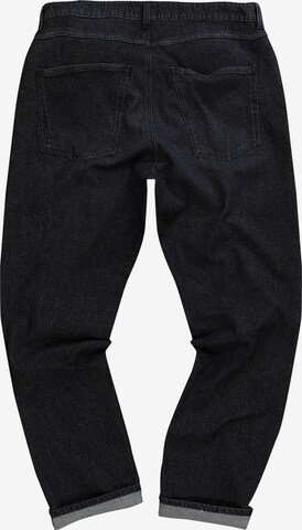 STHUGE Tapered Jeans in Schwarz