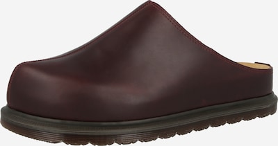 Šlepetės 'San Mule' iš Dr. Martens, spalva – vyno raudona spalva, Prekių apžvalga