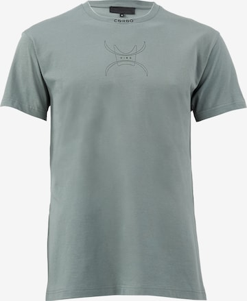 Cørbo Hiro - Camiseta 'Ronin' en verde: frente