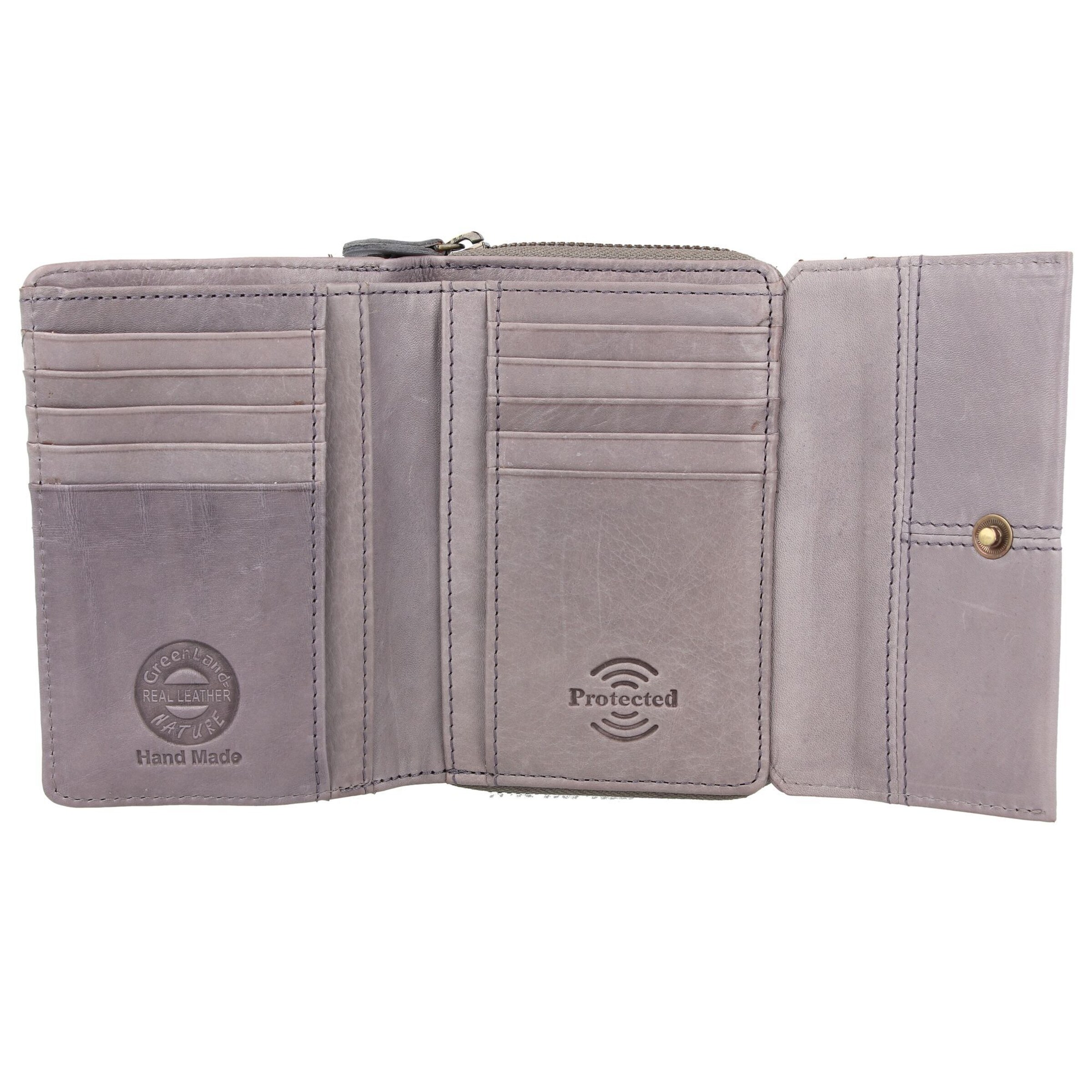 Portamonete 'Nature Soft' di Greenland Nature in lilla