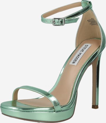 STEVE MADDEN - Sandália 'MILANO' em verde: frente