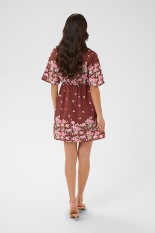 Kaffe Šaty 'KArosine' – hnědá