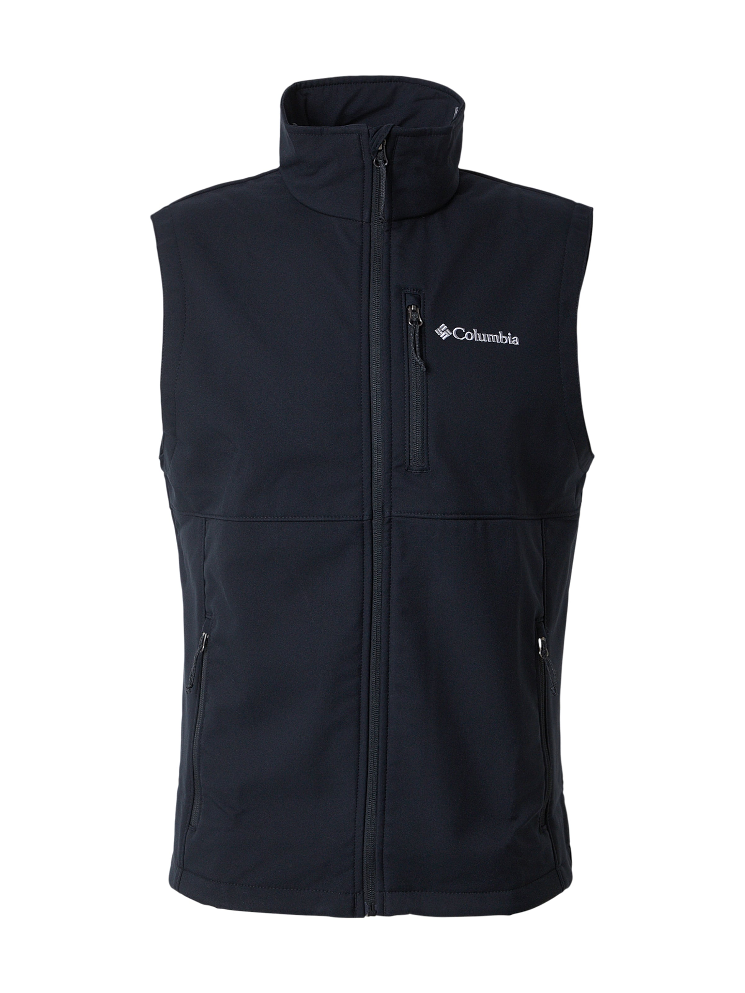 COLUMBIA Športová vesta 'Ascender™ II' - Čierna: predná strana