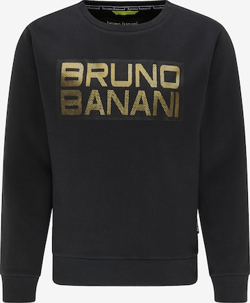 BRUNO BANANI Sweatshirt 'Watson' in Schwarz: predná strana