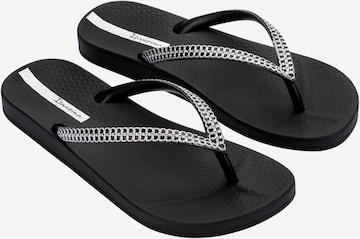 Ipanema T-Bar Sandals in Grey: front