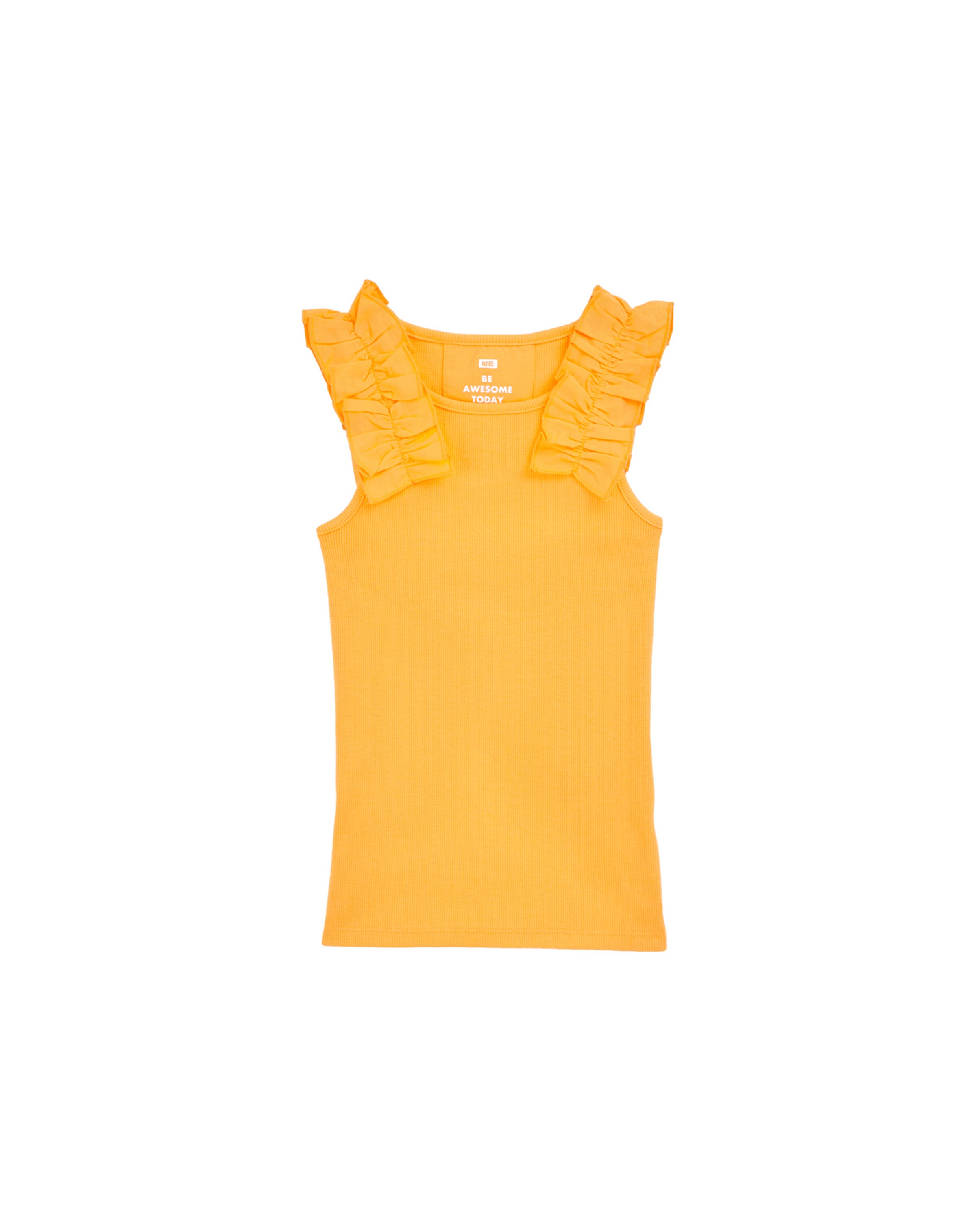 WE Fashion Toppi värissä oranssi: etupuoli