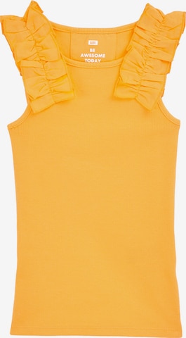 oranžinė WE Fashion Palaidinė be rankovių: priekis