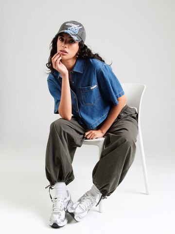 mėlyna Calvin Klein Jeans Palaidinė