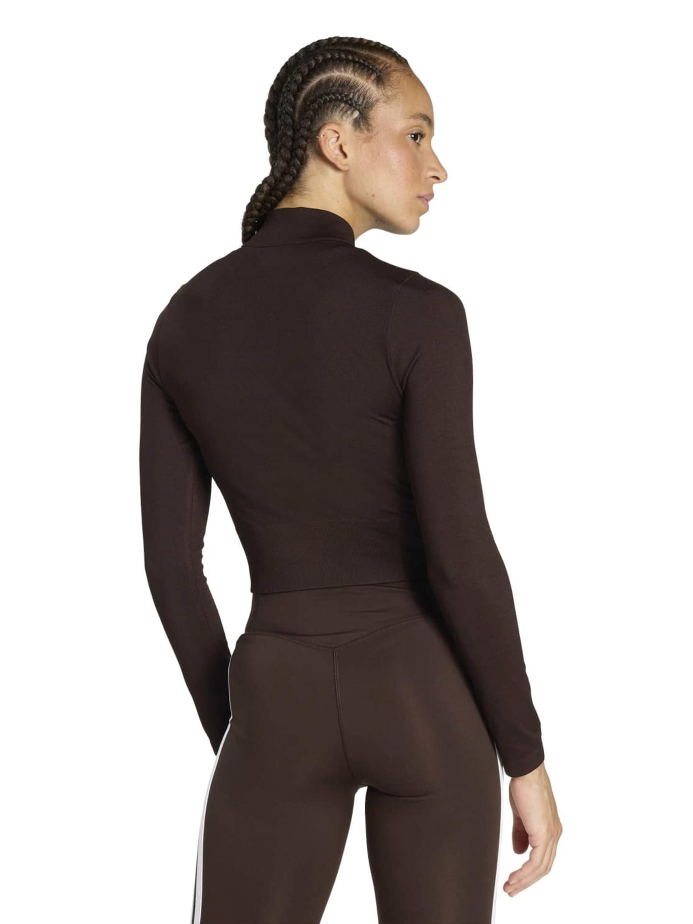 ADIDAS PERFORMANCE Gebreid sportvest 'Essentials' in Bruin