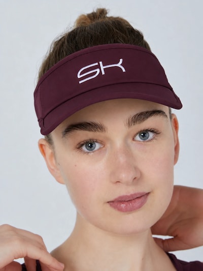 SPORTKIND Sports cap 'Sun Visor' in 54-64 in Burgundy, Item view