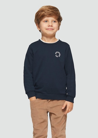 s.Oliver Sweatshirt in Blau: Vorderseite