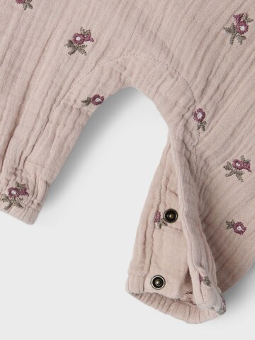 NAME IT Loosefit Latzhose in Grau