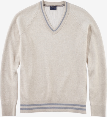 OLYMP Pullover in Beige: predná strana