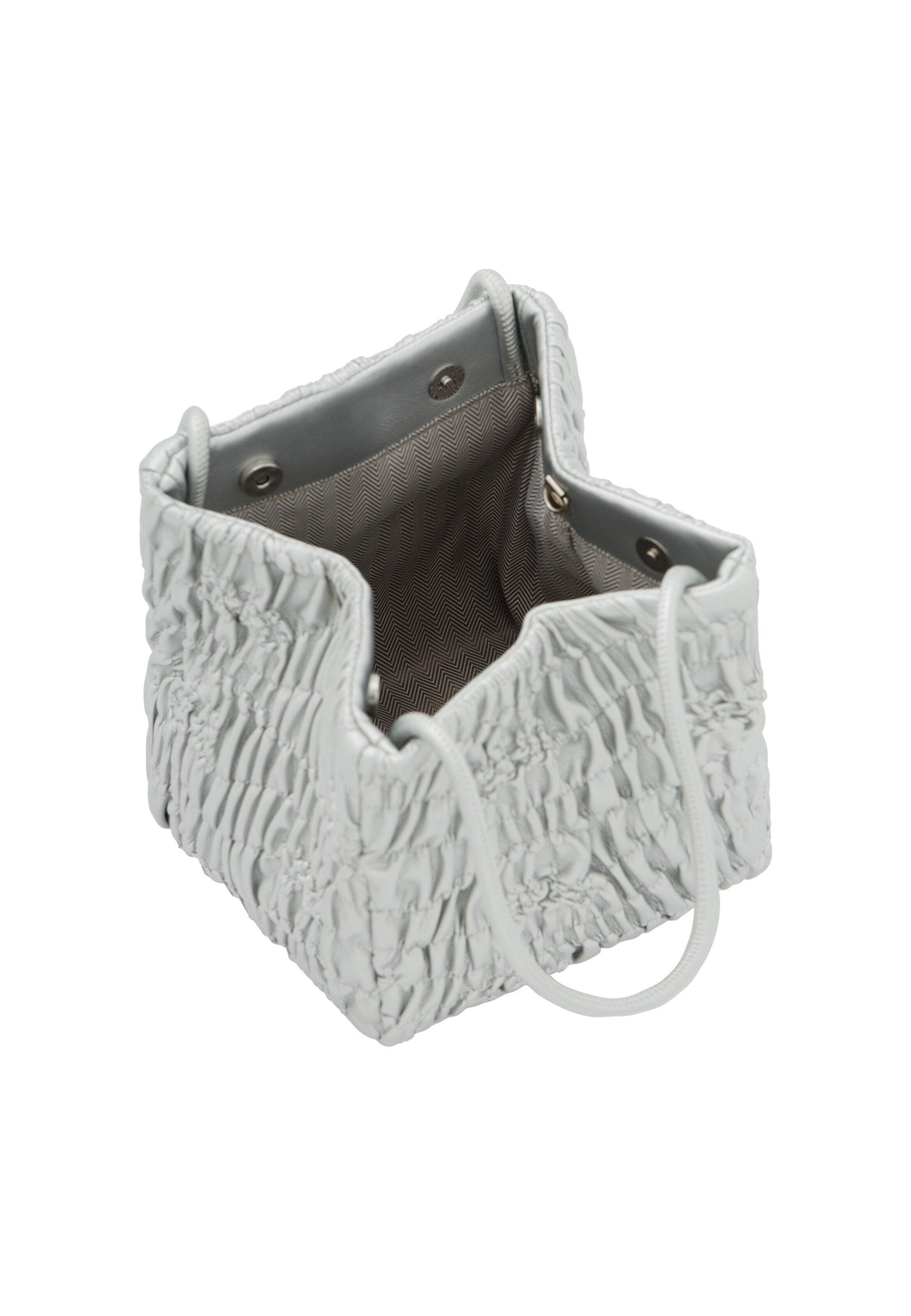 Borsa a mano di faina in argento