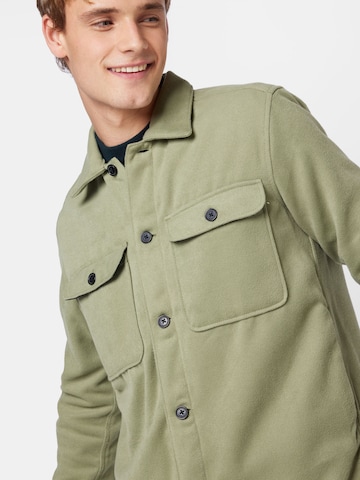 Only & Sons Regular fit Between-Season Jacket 'ASH' in Green
