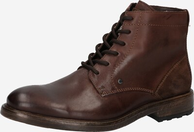 LLOYD Bottines à lacets en brun foncé, Vue avec produit
